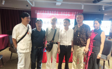 叶辛参加文化学者漫谈茶味人生主题沙龙